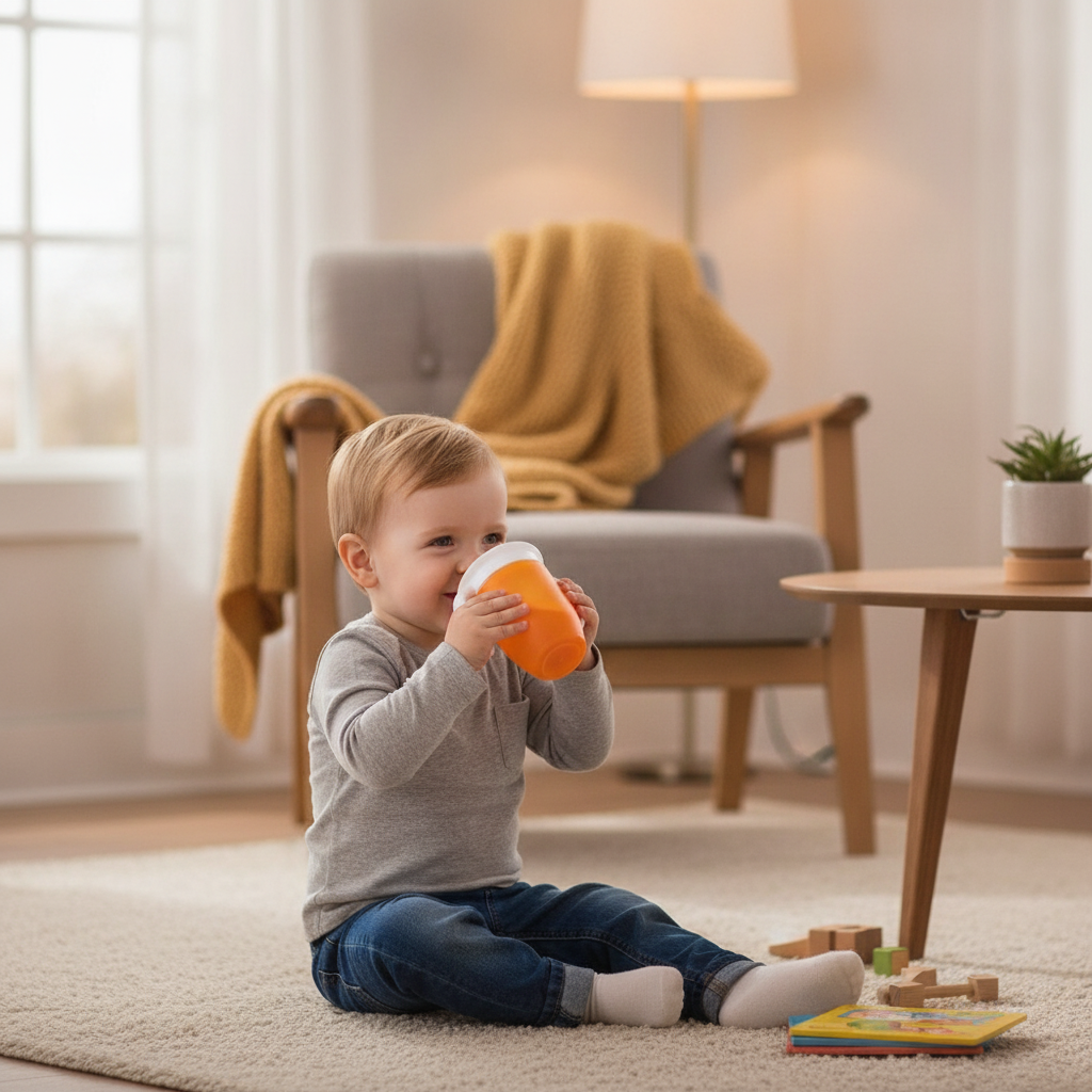 Spill-Proof Toddler Sippy Cup